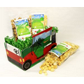 Large Golf Cart Basket with 3 Bags of Gourmet Popcorn